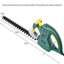 MVNOIRE Electric Hedge Trimmer Portable Power Tools Garden Pruning Machine