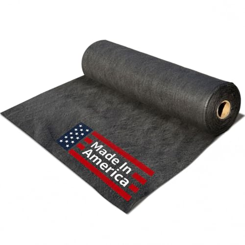 Sandbaggy 8 oz Non Woven Geotextile Fabric, Made in USA Drainage and Filter Fabric for French Drains, Retaining Walls, Erosion Control, Road Stabilization and Landscaping, 3 ft x 300 ft Roll