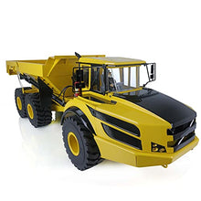 TOUCAN RC HOBBY 1/14 Metal Hydraulic Articulated Truck Dumper Yellow