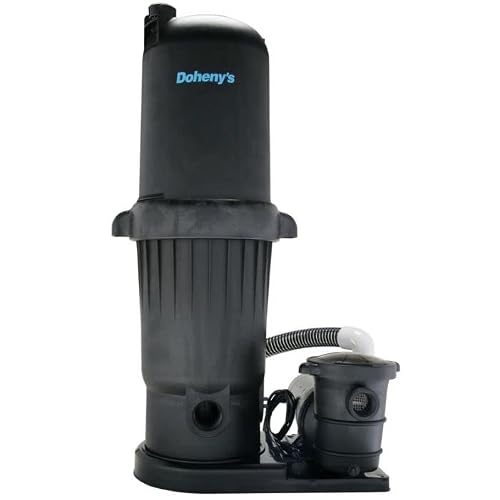 Doheny's Harris ProForce Deluxe Cartridge Filter Systems For Above Ground Pools (200 Sq. Ft. w/ 1.5 HP Pump)