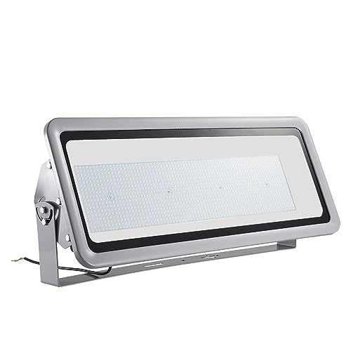 Missbee 1000W LED Flood Light, 110000lm Outdoor Landscape Flood Light, Security Light, 2800-3000K, Work for Garage, Garden, Lawn,Yard and Playground (Cold White)