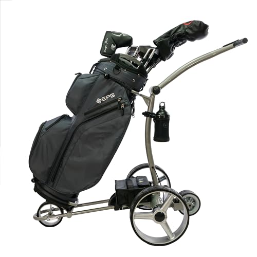 EPG Golf eR-Pace X Remote Control Electric Golf Trolley Silver