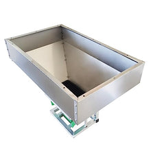 EQCOTWEA ATV/UTV Broadcaster Spreader 42.3gal Stainless Steel Green