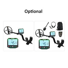 ZOCWJK Metal Detector for Adults Professional Higher Accuracy 10'' Coil Waterproof Metals Gold Detector Headphone Shovel Backpack(One Color-Detector only