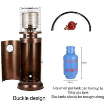 DECORN Propane Patio Heater Gas Patio Heater Floor-Standing Outdoor Heater Suitable for Balcony,Veranda,BBQ Party, Residential or Commercial Use
