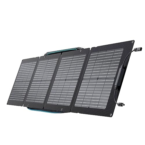 EF ECOFLOW 110W Portable Solar Panel, Foldable with Carry Case