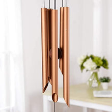 Wind Chimes for Outside - 24 Inch Wind Chimes with 5 Tubes DIY Pendants for Outdoor Garden Patio Decor Wind Chime Gifts for Mother Father Neighbors Christmas (Color : Gold) (Silver)