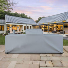 Covers & All Outdoor Kitchen Cover 18 Oz Waterproof - Customize Your Kitchen Cover with Any Dimensions - 100% Weather Resistant Outdoor Kitchen Island Cover (Grey)
