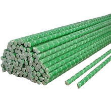 6 Ft Fiberglass Eco Friendly Garden Stakes 100 Pack (Height/Quantity Options) – Durable, Lightweight, Tomato, Tree, Strawberry, Plant, Support Fencing Stakes with Patterned Surface, Green (100, 6 Ft)