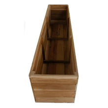 Diamond Tropical Hardwoods Window Box Teak Planter, 48" x 12" x 12"