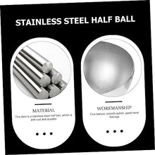 DULAI Mirror Finish Garden Ball,Gazing Balls, Household Head Stainless Steel (Color : Silver, Size : 175x350mm)
