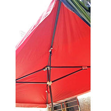 LHDDAGQAX Summer Large Parasol Double Layer Umbrella Cloth, Outdoor Rectangular Folding Parasol Canopy Shade for Beach, Garden, Patio, Market, 200 x 200 cm, 220 x 180 cm (Red 2.2 m x 1.8 m) (Red 2 m x
