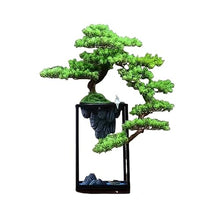 YXIANG56Q Fake Plants Artificial Plants Bonzai Trees Indoor Large Artificial Bonsai Welcoming Pine Tree Simulation Potted Plant Decorative Fake Tree Bonsai Tree