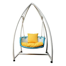 ELUKHT Creative Hotel Patio Porch Swing Glider with Stand Porch Swings with Stand, Princess Swing Bed Patio Furniture Porch Swing Lazy Daze Hammocks Swing Bench Outdoor Porch