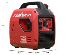 PowerSmart 2500 Watt Portable Inverter Generator for Camping