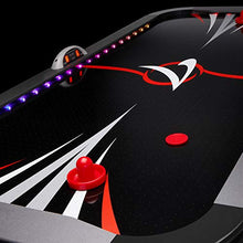 Fat Cat by GLD PRODUCTS Volt 7’ LED Illuminated Air Hockey Table Black