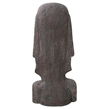 Design Toscano Easter Island Ahu Akivi Moai Monolith Garden Statue 72 in Grey Stone Finish