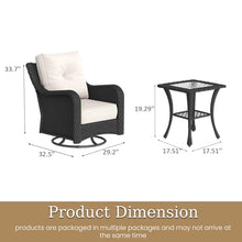 Aeeiua 6 Piece Outdoor Patio Furniture Set