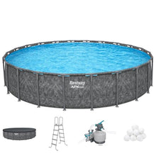 Bestway APX 365 22' x 52" Above Ground Pool Set with Sand Filter Pump