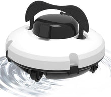 KANGJIEM Pool Cleaner Robot, Swimming Pool Cleaning, Automatic Vacuum with Top Handle, Cordless Automatic Pool Cleaner, Automatic Vacuum Cleaner for Above Ground