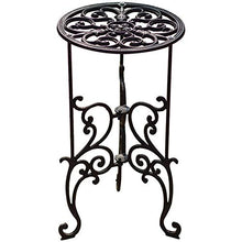 Plant Stand Heavy Duty Cast Iron Potted Plant Stand Vintage Rustic Style Metal Planter Stand Garden Pots Container Supports