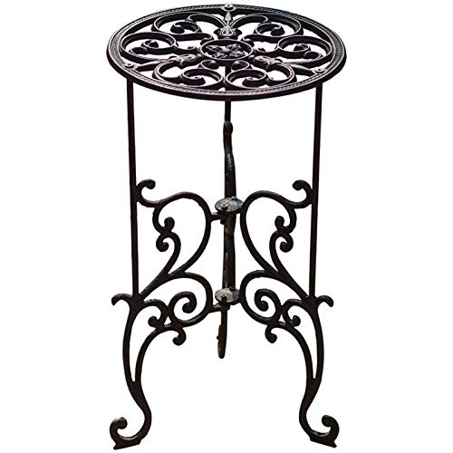 Plant Stand Heavy Duty Cast Iron Potted Plant Stand Vintage Rustic Style Metal Planter Stand Garden Pots Container Supports