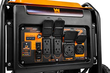 WEN 6250-Watt RV and Transfer-Switch-Ready 120V/240V Open Frame Inverter Generator with CO Watchdog and Wheel Kit (GN625iX)