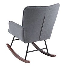 WUFUE s Rocking Relaxation Rocking Lounge Fabric Arm Indoor Outdoor Rocking for Home Office Living Room