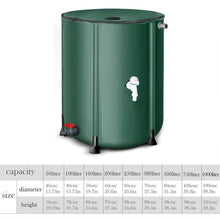 Collapsible Rainwater Barrel Water Tank, Reinforced Water Collection Barrel