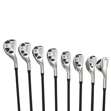 Powerbilt Men’s Golf EX-550 Hybrid Iron Set Black