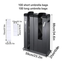 ZYUIOTHJK Wet Umbrella Bag Wrapper Stand, Umbrella Automatic Packing Machine/Umbrella Racks, Automatic Wet Umbrella Wrapper(Black)