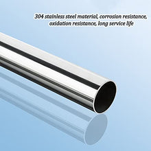 MSHOSAC Pool Handrail,304 Stainless Steel Staircase & Pool Handrail, Easy Mount Grab Rail with Complete Accessories, Durable Safety Railing for Swimming Pools & Steps