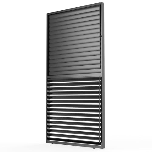 Chery Industrial Louvered Pergola Accessory, Aluminum Louver Grille