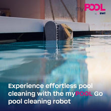 BWT myPOOL GO Robotic Pool Vacuum, Lightweight Automatic Pool Vacuum Robot with Gen Core 7 Smart Navigation, Anti-Tangle Cable Control, Single Fine Filter, for Inground & Above Ground Pools Up to 36ft