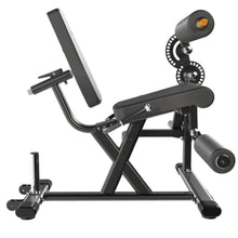 Gronk Fitness Leg Extension & Curl Machine - Adjustable Plate Loaded Bench