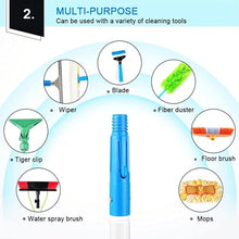 Extendable Window Cleaning Pole, Water Fed Telescopic Brush, Water Flow Cleaner, Swimming Pool Brush for Outdoor/Indoor (Size : 5m)