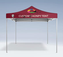 JJ'S PROMO Custom Event Tent 10x10 with Aluminum Frame Full
