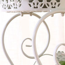 JOTDPFRYK Modern Metal Plant Stand Durable Shelf Rack with Wheels Indoor Outdoor Flower Rack 3 Tier Corner Flower Pot Holder Stands French Tiered Wrought Iron Plant Display Rack for Patio Living Room