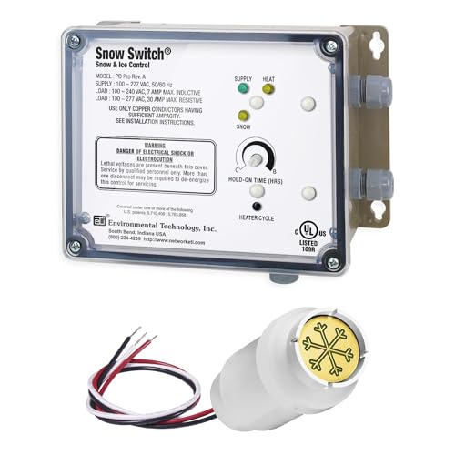 WarmlyYours Advanced Snow Melt Control with Air Sensor