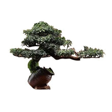 YXIANG56Q Fake Plants Indoor Entryway Bocage Decoration Simulation Tree Bonsai Greenery Ornaments Artificial Potted Plants Landscape Bonsai Tree
