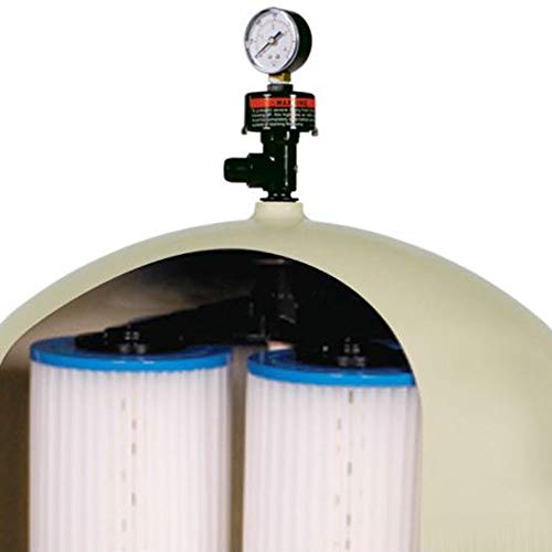 Pentair EC-188594 Cartridge Style Pool Filter Quad D.E. 100 Beige