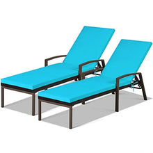 TEOYETTSF 2 Piece Recliner Adjustable Cushion Turquoise
