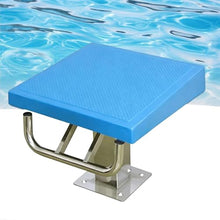Swimming Pool Diving Platform,Jump Stand Diving Board,Stainless Steel Anti Slip Surface Inclined at 15° Diving Board,Load 600Lbs/280kg for Pool Diving Block and Swimming Competition Jumping Platform