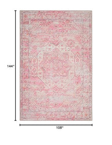 Dalyn Rugs Jericho JC5 Area Rug 9' x 12' Rose