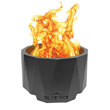Blue Sky Outdoor Living Round Mammoth Smokeless Patio Fire Pit, Black