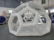 AIRMAT FACTORY 10x10 ft PVC Inflatable Garden Dome Tent, Clear Starry Sky Inflatable Igloo Tent for Outdoor Camping, Backyard Parties, Events & Stargazing