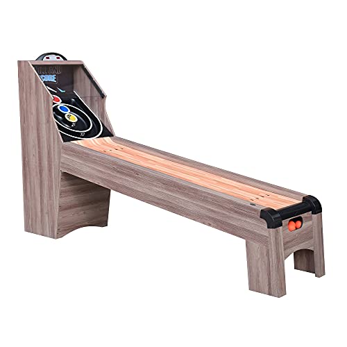 Hathaway Shooting Star Arcade Ball Roll and Score Table Driftwood