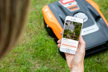 Yard Force Revola X4E Robotic Lawn Mower – App Control, Rain Sensor, Ultrasonic Obstacle Detection, 28V Lithium Battery, ½ Acre Coverage, Adjustable Cutting Height, Quiet Operation