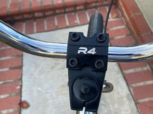 R4 R4 Pro 26 Inch Wheelie BMX Bicycle Retro Look Looptail Design, Adult/Youth, Chrome Oil Slick