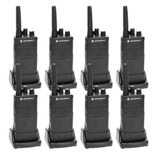 Motorola Solutions RMU2080 On-Site Rugged Two-Way Business Radio 8-Pack Black